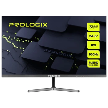 Монітор Prologix 24.5" P2525HF IPS Black 100Hz ( Чорний ) 17247