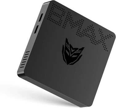 Мини ПК BMAX B1 / Intel Celeron J3060 / RAM 4GB / eMMC 64GB / HDMI / LAN / Wi-Fi 5 / Bluetooth 4.2 / Windows 10 / Black