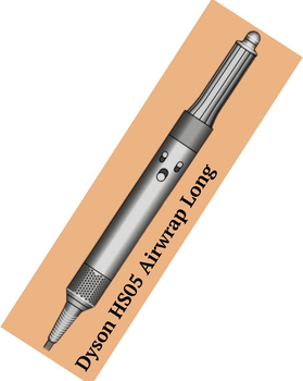 Styler Dyson HS05 Airwrap Długi Nikiel/Miedz (453660-01)