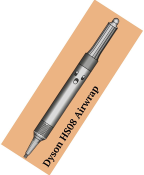 Styler Dyson HS08 Airwrap ID Straight/Wavy Ceramic Patina/Topaz (533598-01)