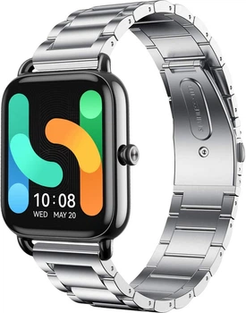 Металевий Браслет Shape для Haylou RS4 Plus (LS11) Silver (40629-59)