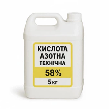 Кислота азотная 5кг тех.