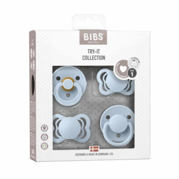 Набір пустушок BIBS TRY-IT Baby Blue