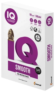 Бумага офисная IQ Smooth А4 90 г/м2 500 л (IQSmh A4/90)