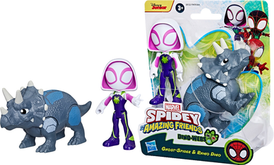 Набір іграшковий Hasbro Герой та Діно Спайді та його дивовижні друзі (SAF HERO DINO WEBS GHOST_G0122) (F9478_G0122) (5010996221261)
