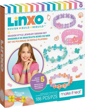 Набір для створення браслетів-трансформерів Make it Real Linxo Прикраси Ніжність (MR6110-1) (695929061104)