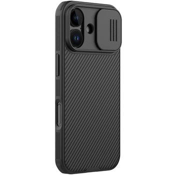 Карбоновая накладка Nillkin CamShield Pro для Apple iPhone 17 (6.3") Black