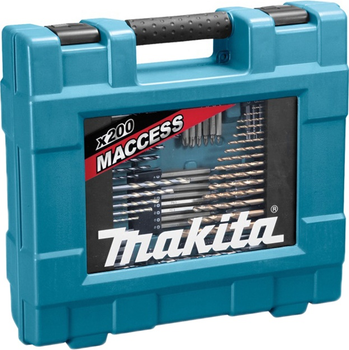 Набір свердел Makita 200 шт D-37194 (88381375399)