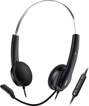 Навушники Genius HS-220U USB-C 2.4 м Black (31710032401)