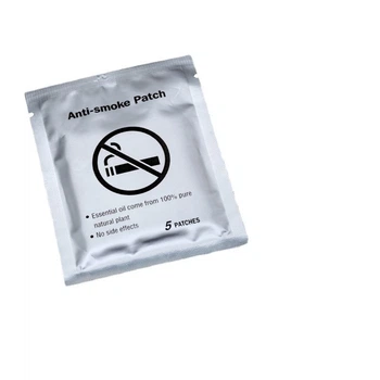 Китайський пластир від куріння Anti smoke patch, антинікотиновий пластир - 5шт в упаковці - легко кинути палити