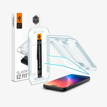 Защитное стекло Spigen Glas.tR EZ FIT 2-Pack для iPhone 16 Pro/17/17 Pro Clear (AGL07928)