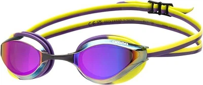 Окуляри для плавання Arena Python Mirror - Violet/Plum/Arctic Lime