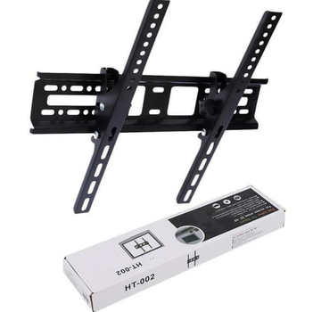 Кронштейн для телевизора V-Star HT-002 32–55", настенный, универсальный, регулируемый наклон, VESA 100x100–400x400, до 35 кг, для LED, LCD, OLED TV