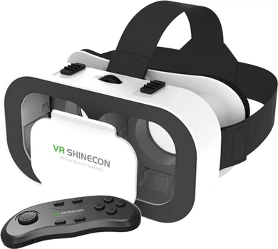 Очки-шлем виртуальной реальности Shinecon VR SC-G05A + Джойстик Shinecon B01SC (SC-G05A+SC-B01)