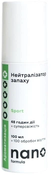 Нейтралізатор запаху Sport Nano Formula 100 мл (4820291820486)