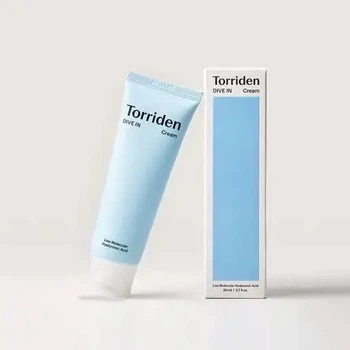 Крем для лица Torriden Dive In Low Molecular Hyaluronic Acid Cream с гиалуроновой кислотой, 80 мл