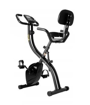 Складной велотренажер со спинкой Trex Sport TX-360XB Pyro до 120 кг с магнитной нагрузкой