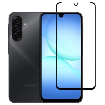 Защитное стекло LUX для Samsung Galaxy A17 (A176) полная проклейка черный