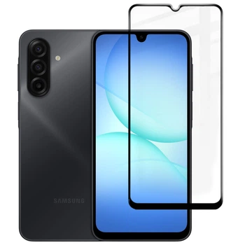Защитное стекло Fiji Premium для Samsung Galaxy A17 (A176) полная проклейка Anti-Static черный