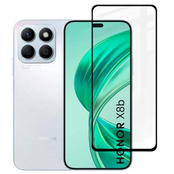 Защитное стекло Fiji Premium для Honor X8b полная проклейка Anti-Static черный