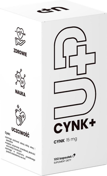 Suplement diety Up Health Pharma Cynk+ 100 kapsułek (5904754157872)
