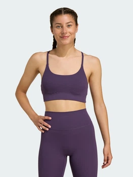 Спортивний топ для фітнесу жіночий Adidas All Me JL5544 M Фіолетовий (4068811362782)