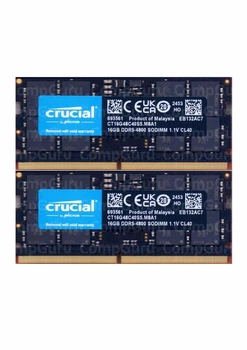 Crucial DDR5 32GB & AMD Ryzen 7 9700xセット Crucial DDR5 SDRAM 32 ГБ - ROZETKA - купить оперативную память в