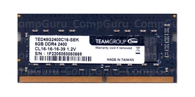 メモリー TeamGroup DDR4 2400MHz 32GB Оперативная память DDR4 SDRAM Team Group - купить в Киеве: цена