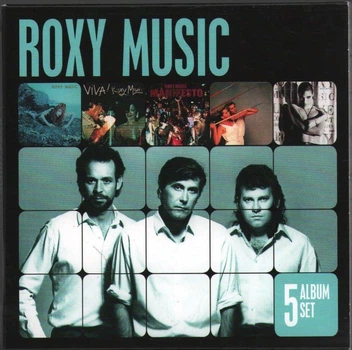 ROXY MUSIC – 5 Album Set (Box Set, 5CD, EU)