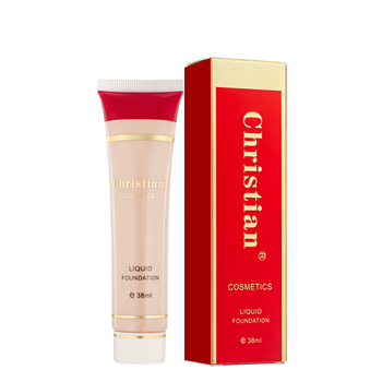 Тональна основа для обличчя Christian Liquid Foundation SPF10 LF 01 № 01 Світло-бежевий № 05 Ванільно Рожевий