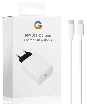 Зарядний блок з кабелем для Швидкого заряджання Google Pixel 30W USB Type-C GA03502-EU
