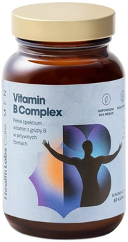 Suplement diety Health Labs Care MEN Vitamin B Complex 60 kapsułek (5906146790933)