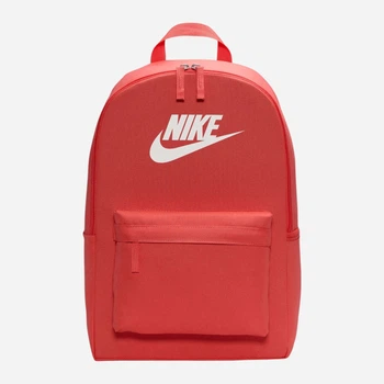 Рюкзак спортивный тканевый 25 л вмещает формат А4 Nike Nk Heritage Bkpk DC4244-814 Magic Ember/Magic Ember/Summit White (197860511088)