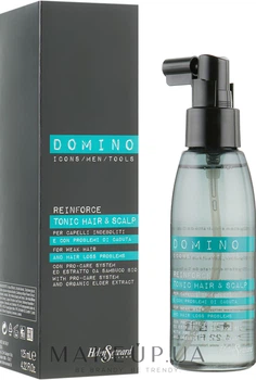 Зміцнювальний тонік з органічним екстрактом бузини - Helen Seward Domino Care Reinforce Tonic Hair&Scalp 125ml (781534-69581)