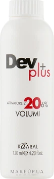 Універсальний окислювач 6% - Kaaral Dev Plus Vol. 20 120ml (160581-30274)
