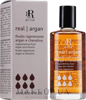 Реструктуризувальний флюїд із маслом аргані та кератином - RR Line Argan Star Fluid 60ml (367025-91463)