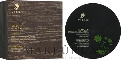 Живильна маска для волосся з медом - Vieso Honey Nourishing Hair Mask 350g (980233-80844)