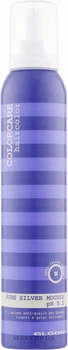 Мус для нейтралізації жовтизни - Elgon Colorcare Pure Silver Mousse 200ml (1021725-81129)