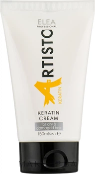 Крем для волосся відновлювальний з кератином - Elea Professional Artisto Keratin Cream 150ml.