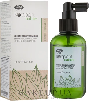 Лосьйон для регулювання жирності волосся - Lisap Keraplant Nature Sebum-Regulating Lotion 150ml (696361-84855)