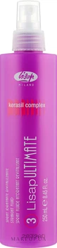 Флюїд з функцією термозахисту для випрямлення волосся - Lisap Ultimate Straight Fluid 250ml (492213-27918)