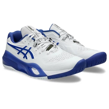 Мужские Кроссовки Asics GEL-RESOLUTION X white/cobalt blue (43.5) 9.5 1041A481-101 43,5