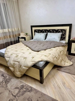 Ковдра Закрита вовна Pure Wool Жатка Півтораспальна 145х210