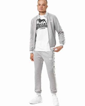 Спортивний костюм чоловічий Lonsdale ASHWELL 117277-1040 XL Grey (4251522387537)