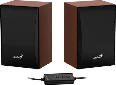 Акустична система Genius SP-HF380BT Brown (31730034400)