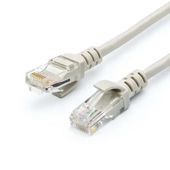 Патч-корд ATCOM UTP, RJ45,GEPLINK Cat5e 26AWG, 5M grey GL8005