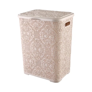 Ящик для білизни з кришкою 60л Ажур ELIF (2130 01)