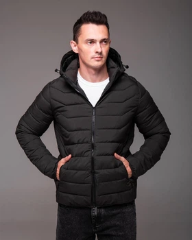 Куртка мужская утепленная демисезон R.A. Olive "Midnight" 2330 3XL
