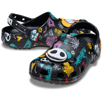 Сабо Crocs Disney Tim Burton\'s The Nightmare Before Christmas Jack and Sally Classic Clog 44 (EU 45-46) Чорний 211419