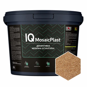 Мозаїчна штукатурка з натурального каміння VAMIUT IQ MosaicPlast, колір 07, 14 кг
